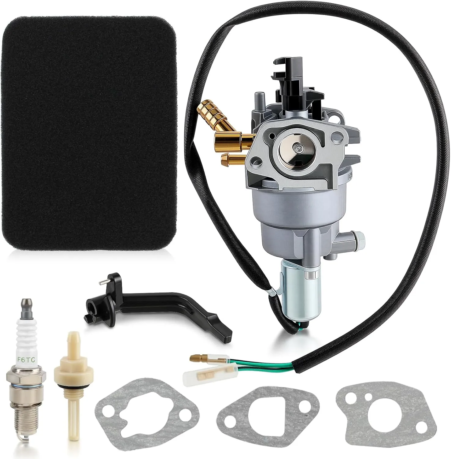 AUTOKAY 76533 Dual Fuel Generator Carburetor Fits for Champion Power Equipment 76533 3800W 3500W 4750 Watt 100307 100397 100401 100456 100479 100524 100628 100629 Portable Generator