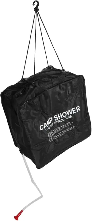balacoo Solar Shower Bag Camping Portable Solar Water Heater Outdoor Shower Bag