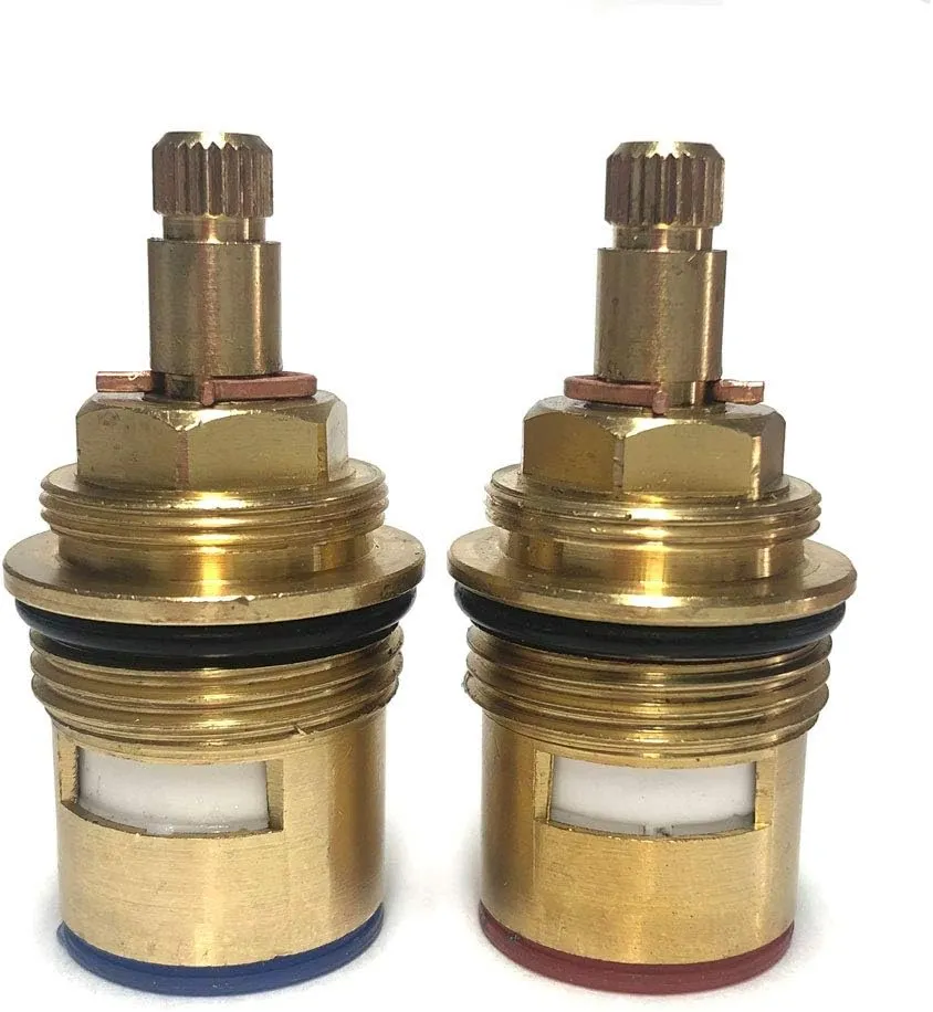 BATH 3/4 x 55mm Replacement Brass Ceramic Disc Tap Valve Cartridge Quarter Turn Fits BRISTAN (solid Brass screws provided) by Tap Magician