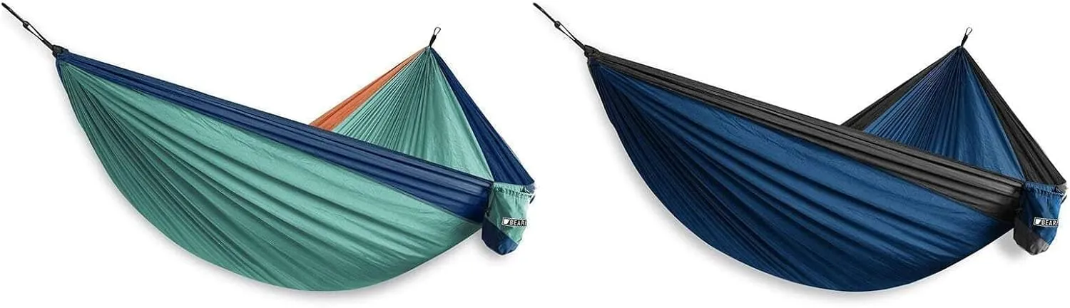 Bear Butt Camping Hammock - Hammock - Camping Gear - 2 Person Hammock - Backpacking Tree Hammock - Double Hammock Camping - Hiking Gear - Portable Hammock for Camping - Travel Hammock - Outdoor Bundle