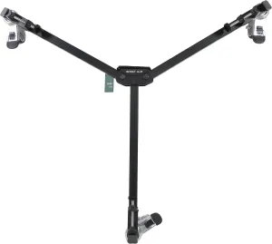 Benro Aluminum Photo and Video Dolly, Foot Lock and Release, Foldable, Compatible w/Benro KH25N, KH26NL, Aero 2, Aero 4, A373F and C373F- Black (DL06)
