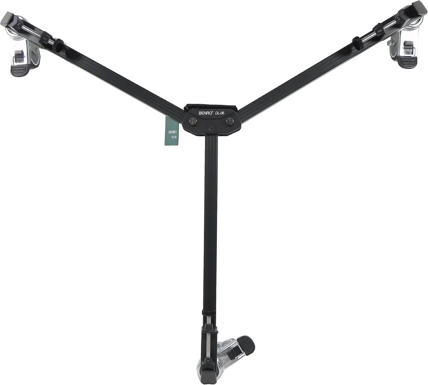 Benro Aluminum Photo and Video Dolly, Foot Lock and Release, Foldable, Compatible w/Benro KH25N, KH26NL, Aero 2, Aero 4, A373F and C373F- Black (DL06)
