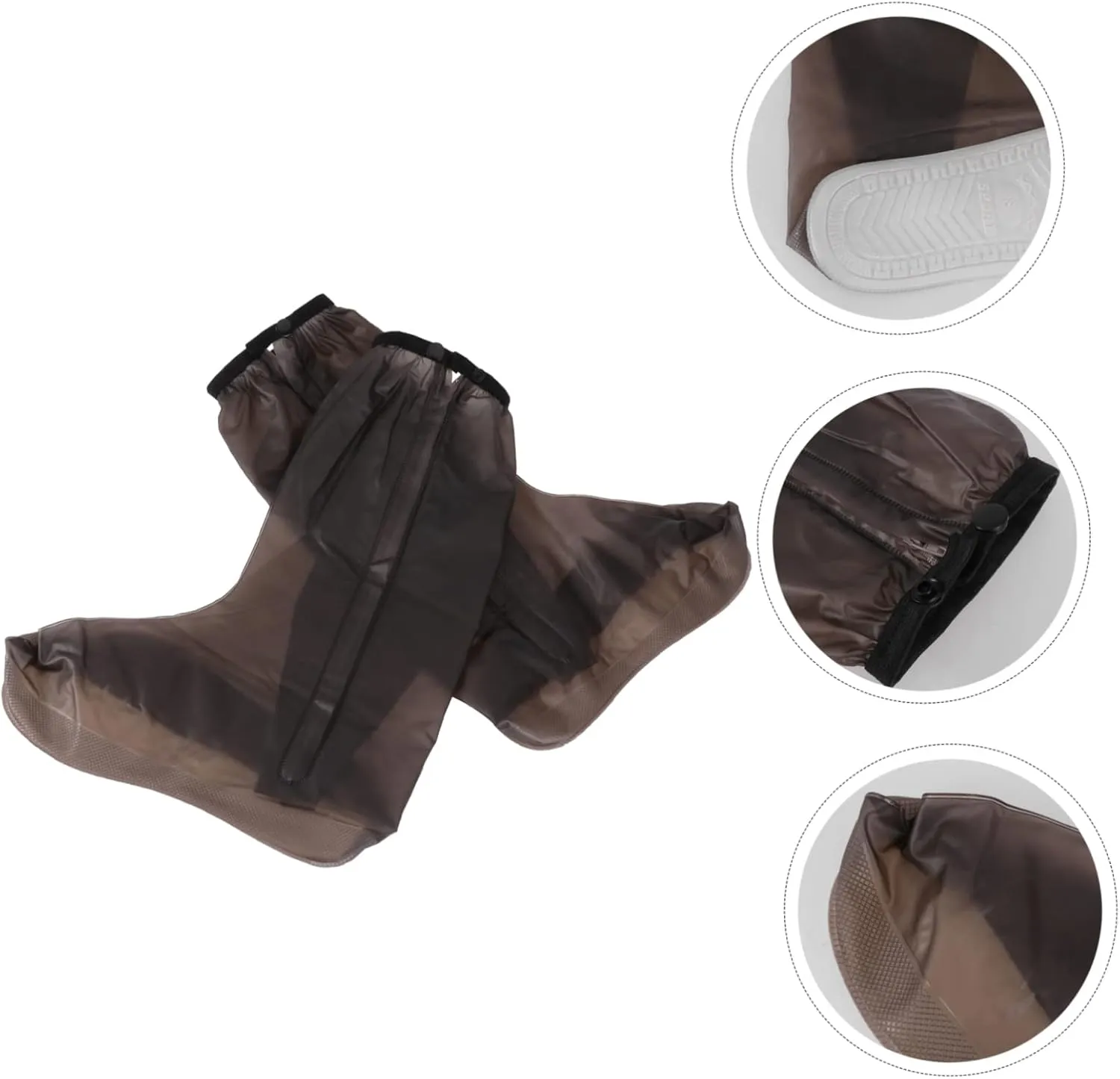 BESPORTBLE Rain Shoe Covers for Adults Waterproof Shoe Covers Bike Covers Outdoor Storage Waterproof Rain Shoe