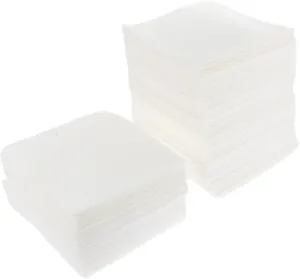 BESTYASH 100pcs Disposable Facial Portable Travel Hair Towels Folding Design for Spa and Salon Use Quick-Drying Skin-Friendly for Outdoor Activities