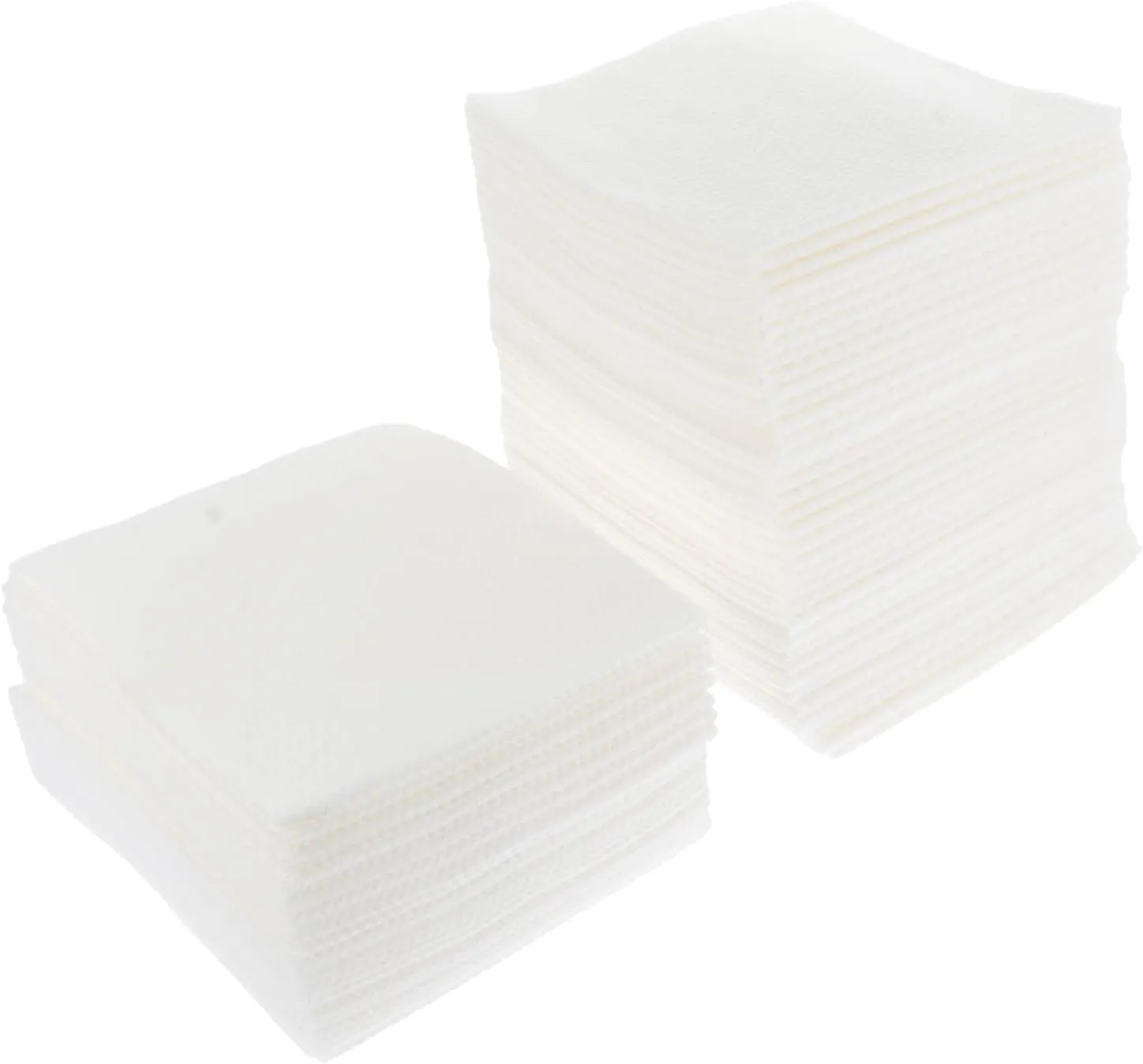 BESTYASH 100pcs Disposable Facial Portable Travel Hair Towels Folding Design for Spa and Salon Use Quick-Drying Skin-Friendly for Outdoor Activities