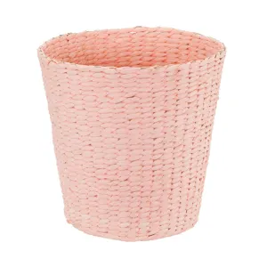 Bimal Paper Rope Gallon Waste Basket Bayou Breeze Color: Pink Capacity: 1 (Gallons)