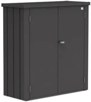 Biohort Storage Locker Romeo 4' X 2' X 5' - Dark Gray (BIO1150)