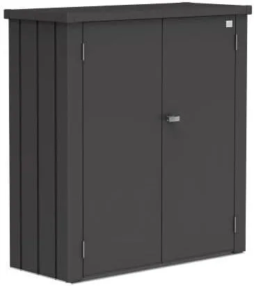 Biohort Storage Locker Romeo 4' X 2' X 5' - Dark Gray (BIO1150)