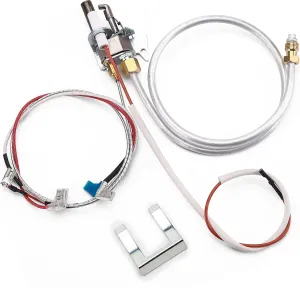 BlueStars 100112330 Water Heater Pilot and Igniter Assembly for Natual Gas - Compatible with Reliance Whirlpool A.O.Smith Kenmore State American Water Heaters - Replace 100112330 9007876 9007877