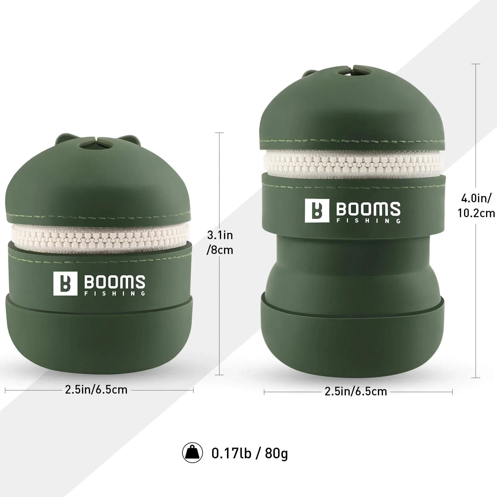 BOOMS FISHING ST2 Portable Folding Trash Bin – Multifunctional Trash Box for Outdoor Camping & Fishing