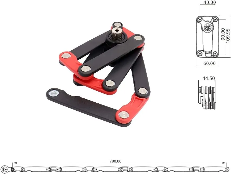 [Bosvision] Folding Bike Lock – Heavy Duty Anti-Theft Bicycle Lock with 12 Hardened Steel Bars (30.7” / 78cm), 2 Disc Keys & Mount Bracket – Compact, Drill-Resistant, Frame-Safe