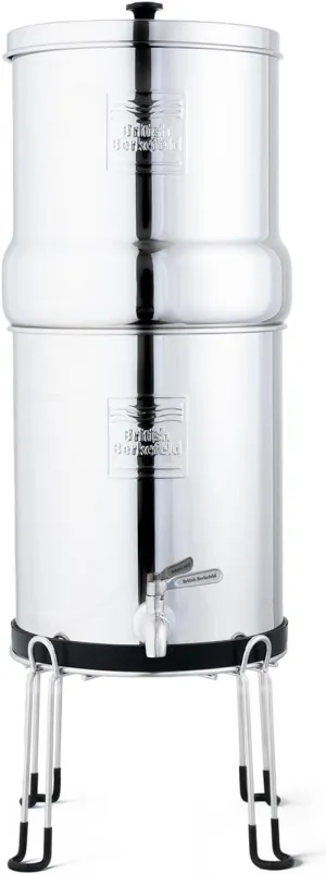 British Berkefeld Doulton W9361139 Gravity Countertop Water Filtration System 2.25 Gallons Made in UK