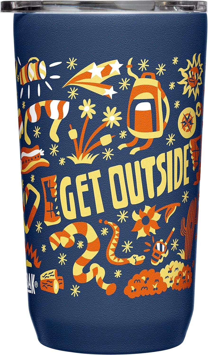 CamelBak Horizon 16 oz Tumbler - Insulated Stainless Steel - Tri-Mode Lid