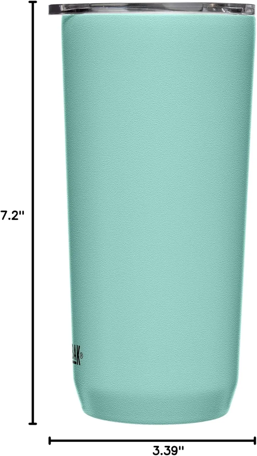 CamelBak Horizon 20oz Tumbler - Insulated Stainless Steel - Tri-Mode Lid - Coastal