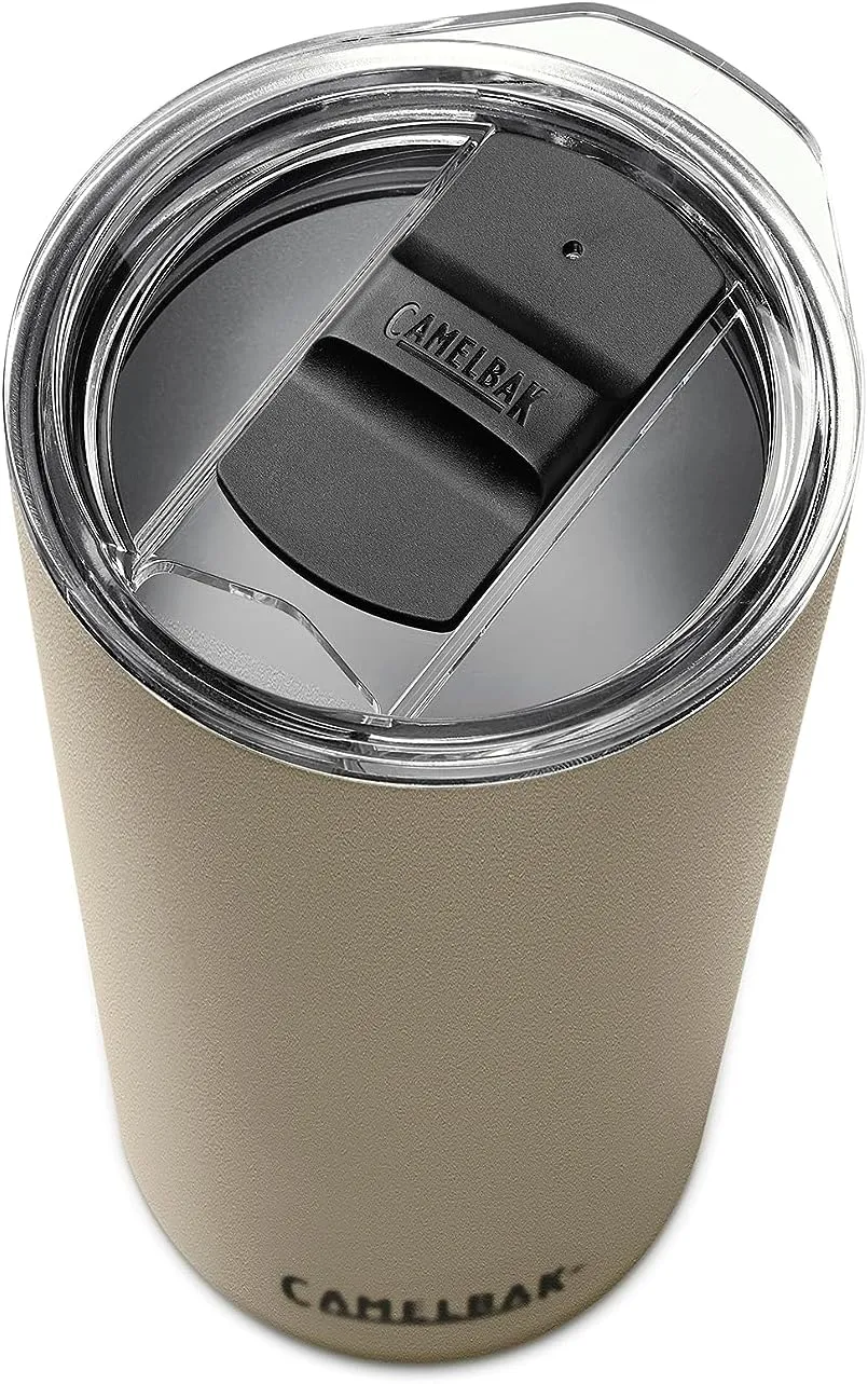 CamelBak Horizon 20oz Tumbler - Insulated Stainless Steel - Tri-Mode Lid - Dune