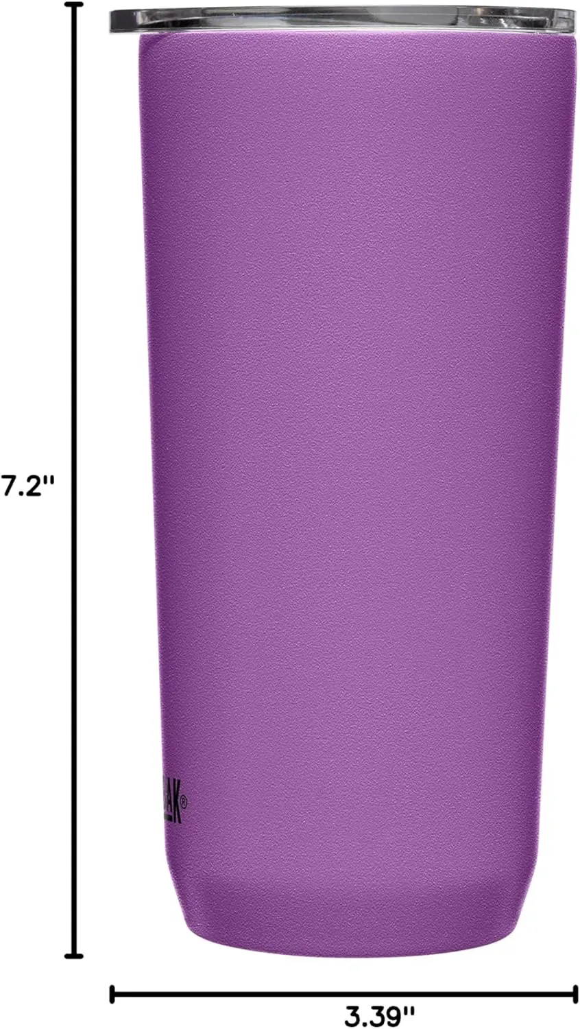 CamelBak Horizon 20oz Tumbler - Insulated Stainless Steel - Tri-Mode Lid - Magenta