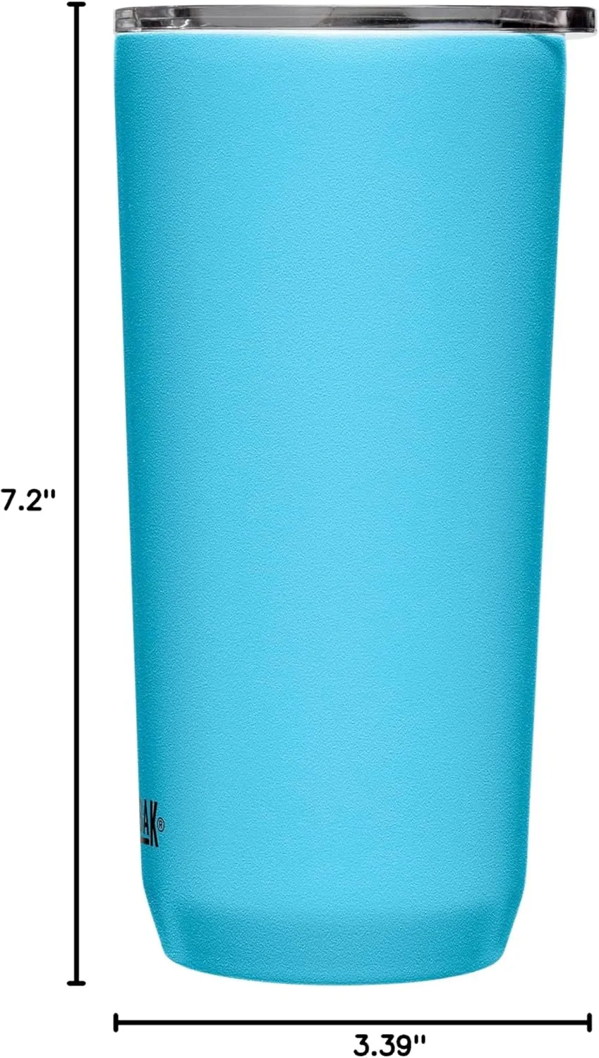 CamelBak Horizon 20oz Tumbler - Insulated Stainless Steel - Tri-Mode Lid - Nordic Blue