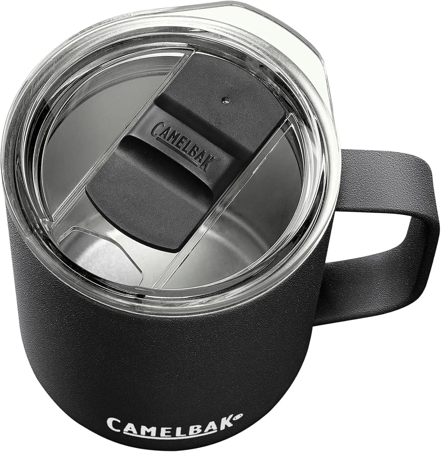 CamelBak Horizon Insulated Stainless Steel Camp Mug Drinkware Black, 12oz
