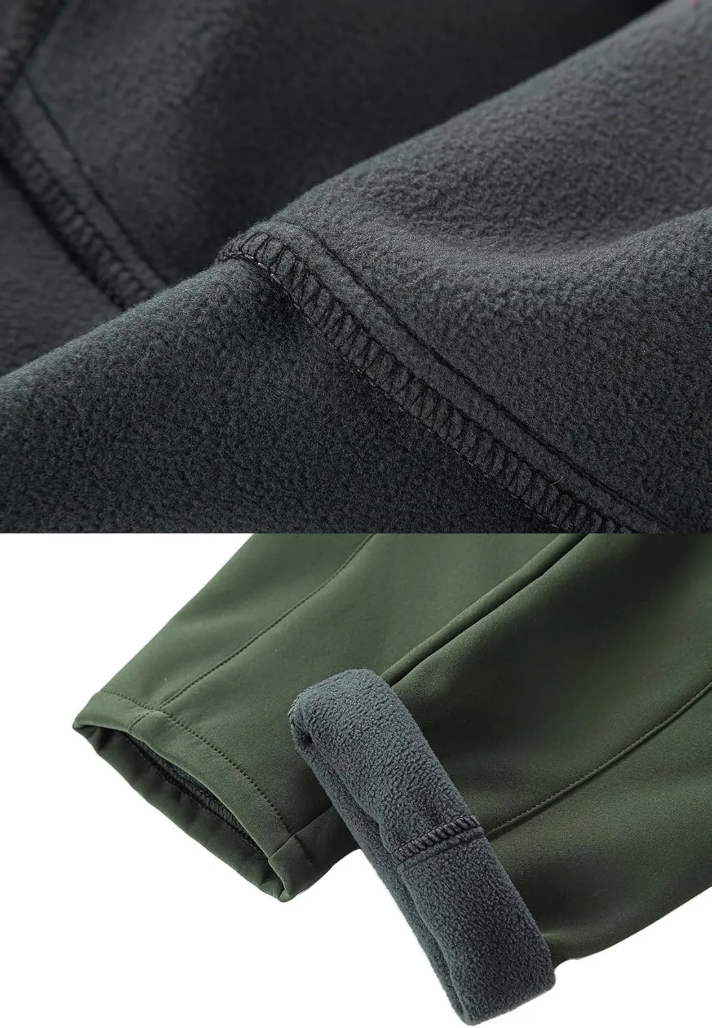 CAMLAKEE Kids Waterproof Hiking Pants Boys Girls Warm Winter Fleece Lined Outdoor Snow Ski Pants