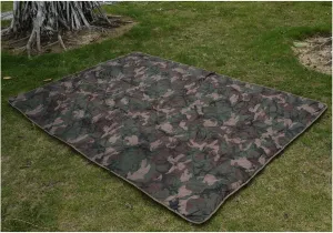 Camouflage Camping Quilt Portable Camping Accessories Picnic Warm Blanket Ultralight Travel Sleeping Mattress Travel Mat (Color : Jungle)