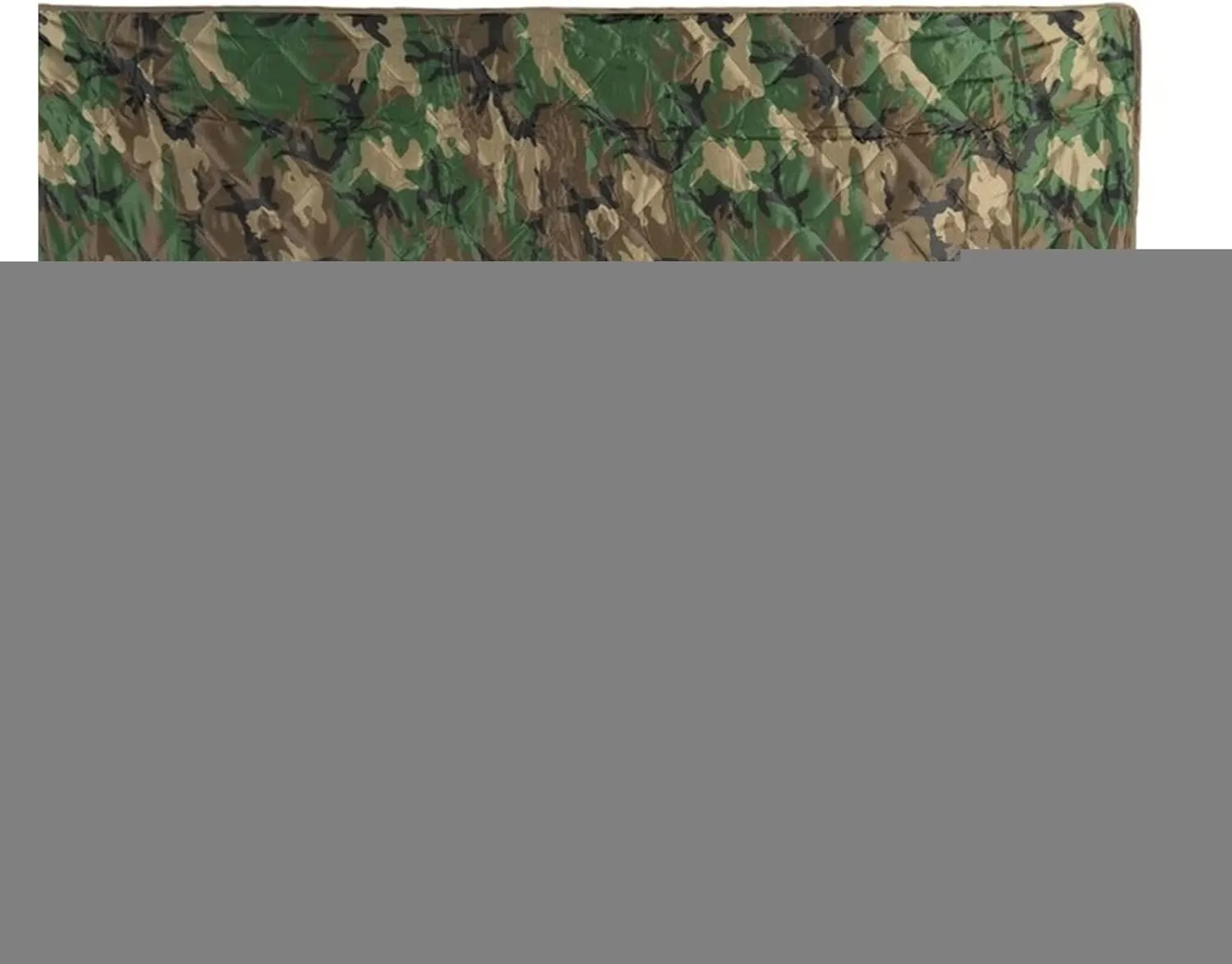 Camouflage Camping Quilt Portable Camping Accessories Picnic Warm Blanket Ultralight Travel Sleeping Mattress Travel Mat (Color : Jungle)