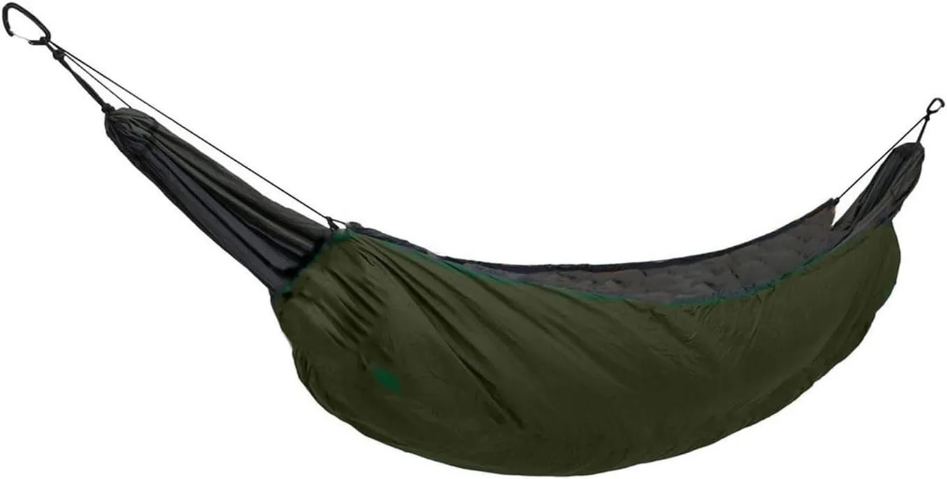 Camp Lightweight Full Length Hammock Underquilt Under Blanket Ultralight Camping Insulation Sleeping Bag 40 F to 68 F (5 C to 20 C) Strong (Sky Blue)