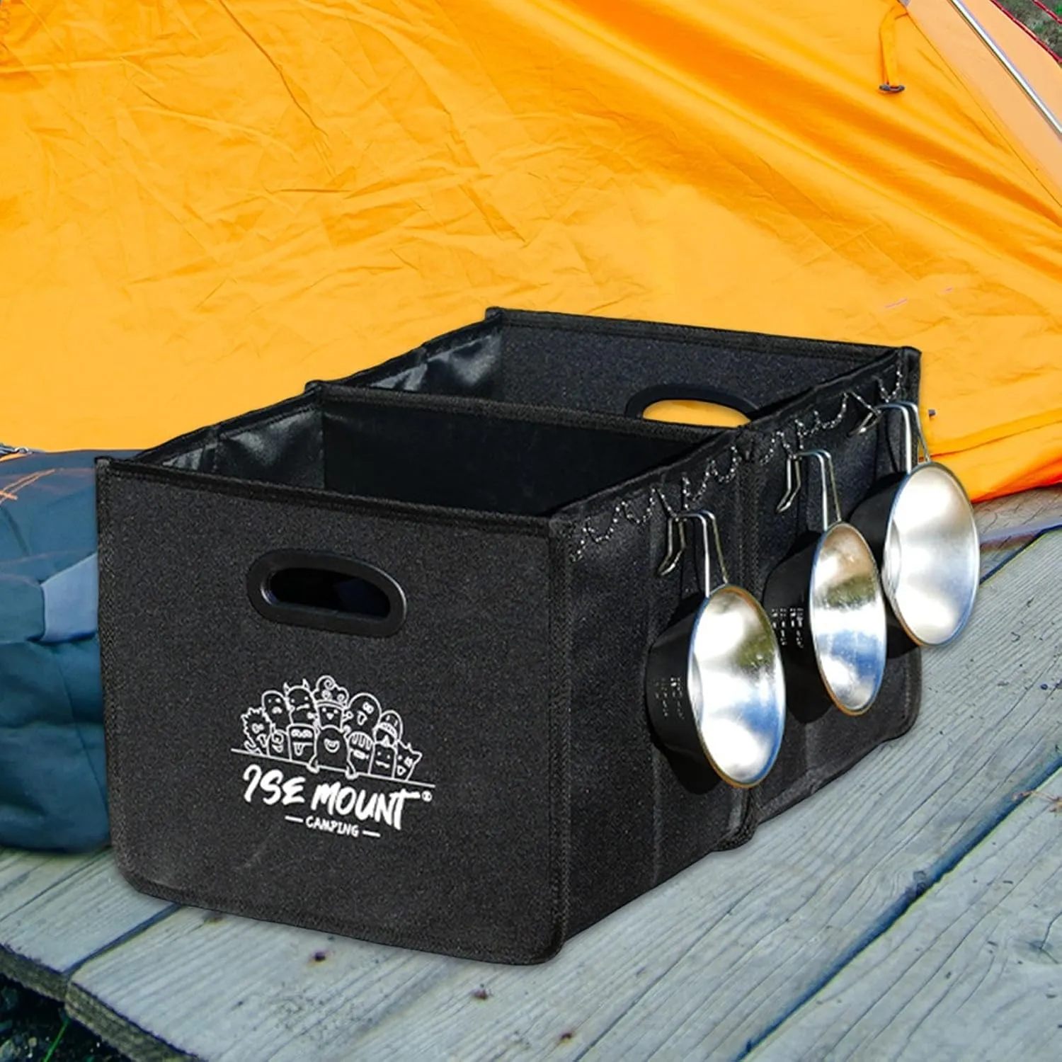 Camping Storage Bag Gas Tank Storage Bag Portable Cooking Utensil Organizer Hiking Travel Supplies Bag for Picnic, Travel