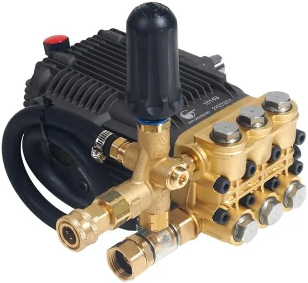 Canpump CE 3650 SP: 3600 psi @ 5 US gpm, 24 mm Shaft Pressure Washer Pump