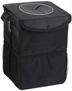Car Garbage Can for Chevrolet Blazer EV 2024,Leak-Proof Waterproof Foldable Bin Hanging Car Trash Bag with Lid Organizer All Seasons,XL