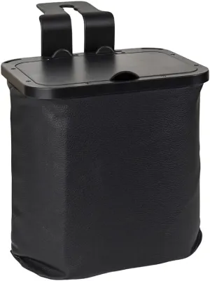 Car Trash Can for Chevrolet Silverado Colorado Express Suburban Blazer Trailblazer Trax,Foldable Hanging Waterproof Garbage Bag with Lid Adjustable Stylish Waste Bin Practical Simple Install Ashbin