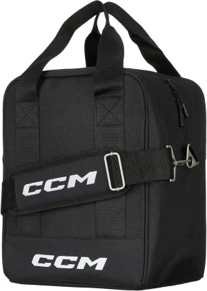 CCM Deluxe Hockey Puck Bag, Black - Holds up to 60 pucks