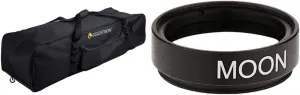 Celestron – 40” Telescope Bag – Storage & Carrying Case for Telescope, Mount, Tripod, and Accessories – Configurable, Padded Internal Walls – BONUS Padded Accessory Bag & 1.25" Moon Filter
