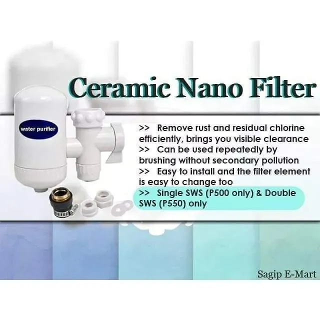 Ceramic cartridge water purifier