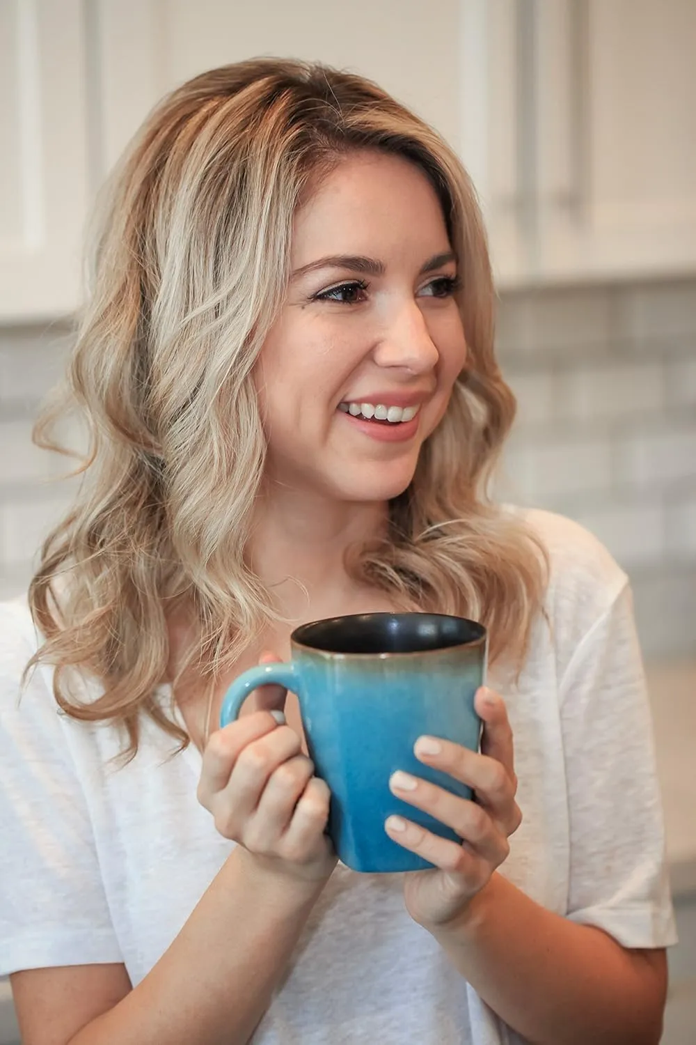 Ceramic Pour Over Coffee Maker with 40 Count Melitta Filters - Elegant Single Serve Coffee Dripper for Rich Brewed Pour Over Coffee