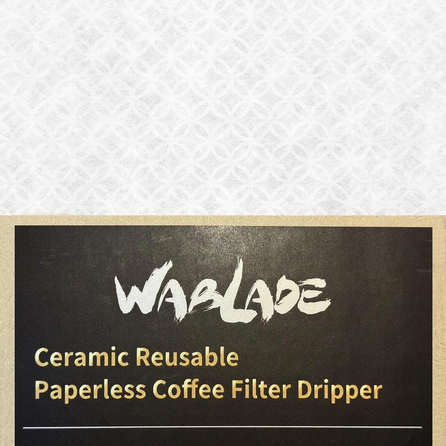 Ceramic Reusable Coffee Filter Dripper Paperless Sustinable Mt. Fuji Made in Japan (Black)