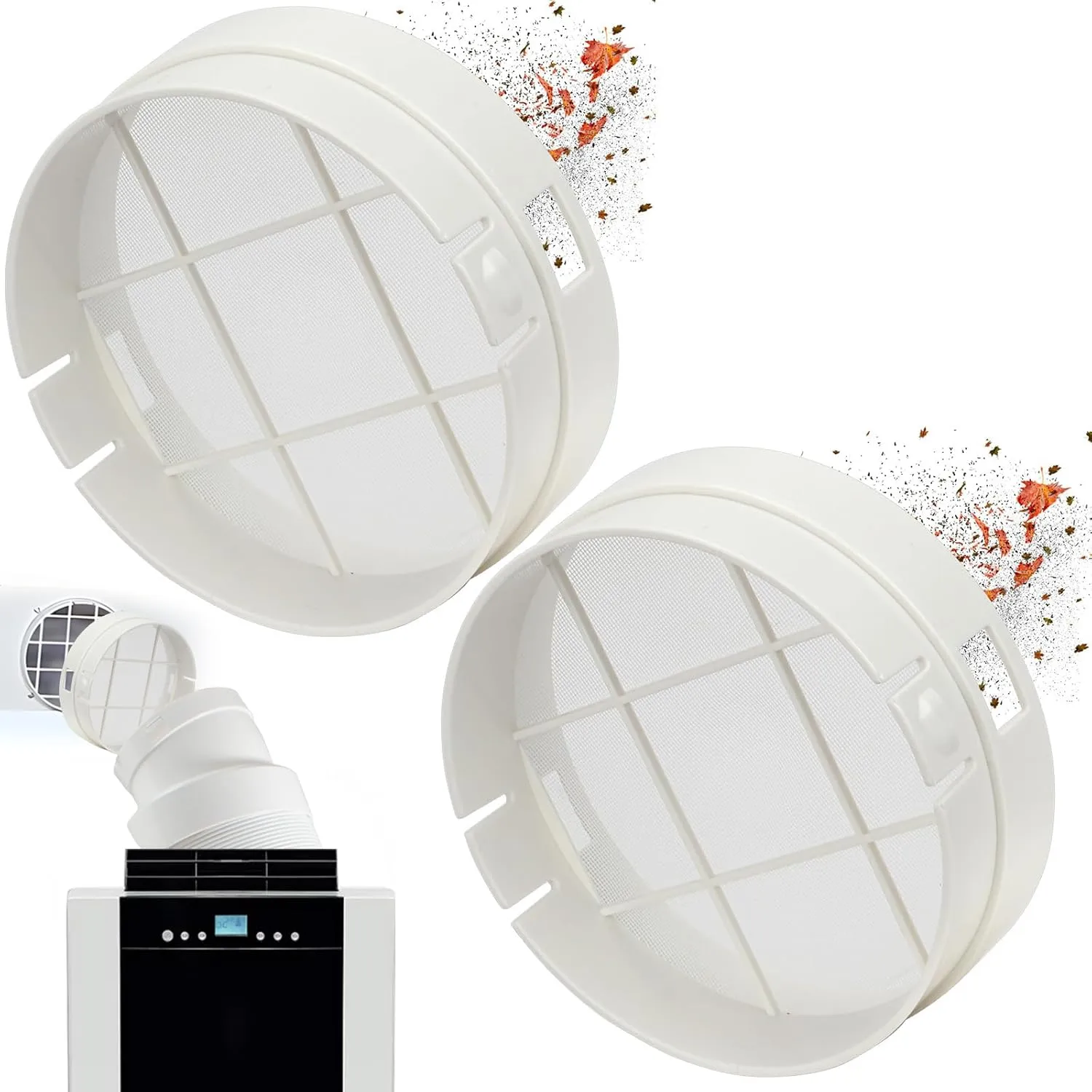 Clean Air Anywhere! Washable Pre-filter for AC, 2 Pack