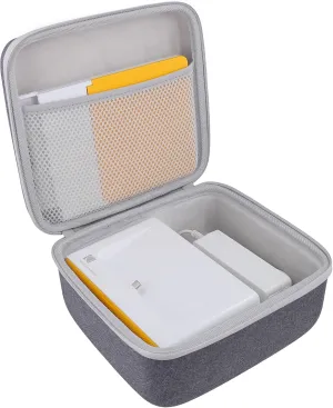 co2CREA Hard Case Compatible with KODAK Dock Plus 4PASS Instant Photo Printer 4x6, Photo Papers/Power Adapter/Cartridge and Other Accessories, Grey Case