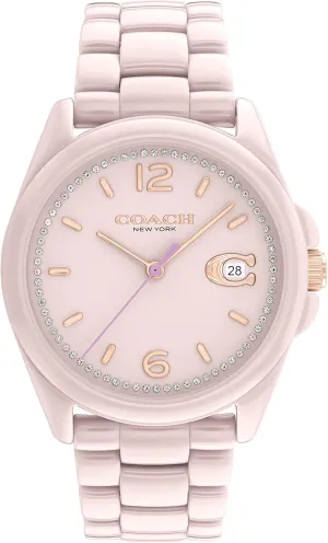 Coach Greyson Women's Ceramic Watches | Enhancing Elegance for Every Event | Water Resistant