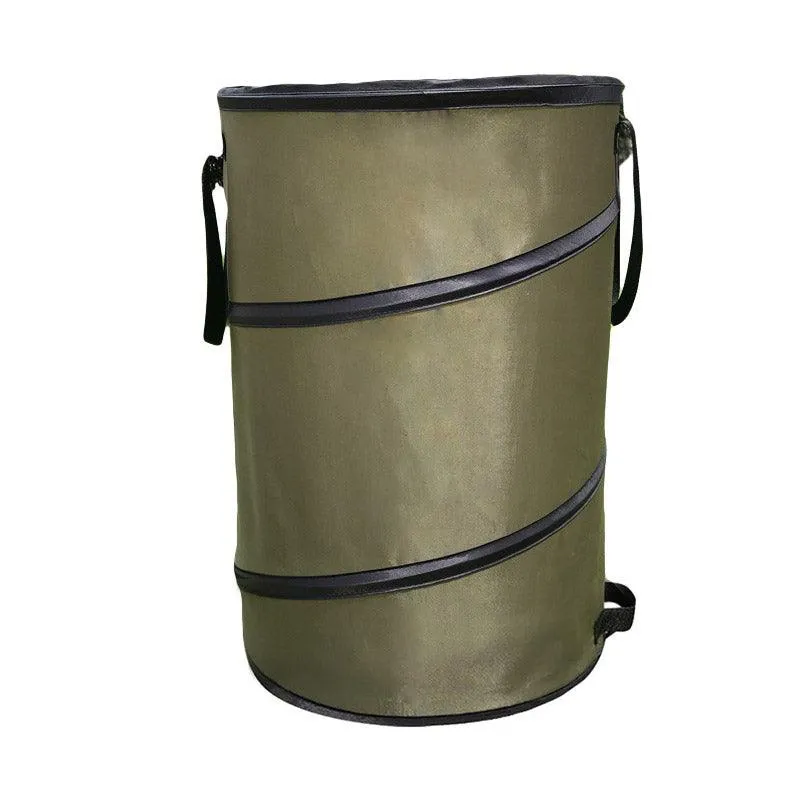 Collapsible Leaf Bin Outdoor Waste Bin for Garden Yard Cleanup and Storage