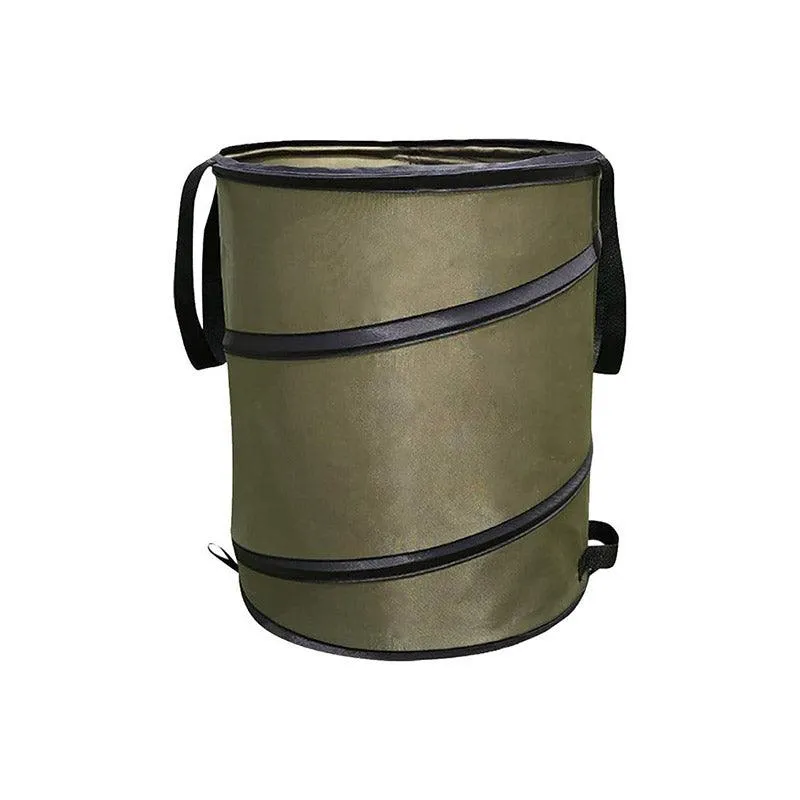 Collapsible Leaf Bin Outdoor Waste Bin for Garden Yard Cleanup and Storage