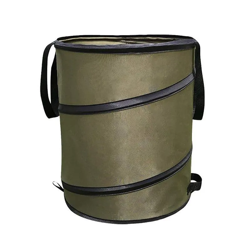Collapsible Leaf Bin Outdoor Waste Bin for Garden Yard Cleanup and Storage