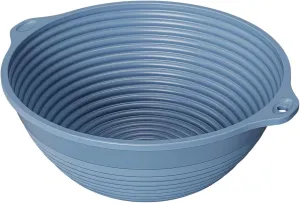 Collapsible Silicone Outdoor Bowl, 8.9-Inch Foldable Salad Bowl with Handles for Camping, Hiking, and Picnics