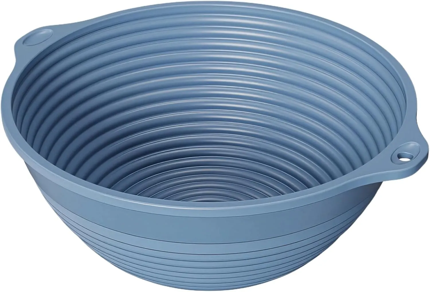 Collapsible Silicone Outdoor Bowl, 8.9-Inch Foldable Salad Bowl with Handles for Camping, Hiking, and Picnics