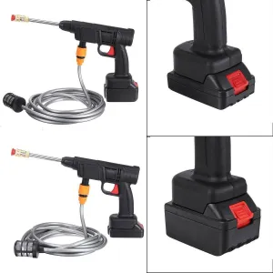 Cordless High Pressure Electric Car Washer Gun