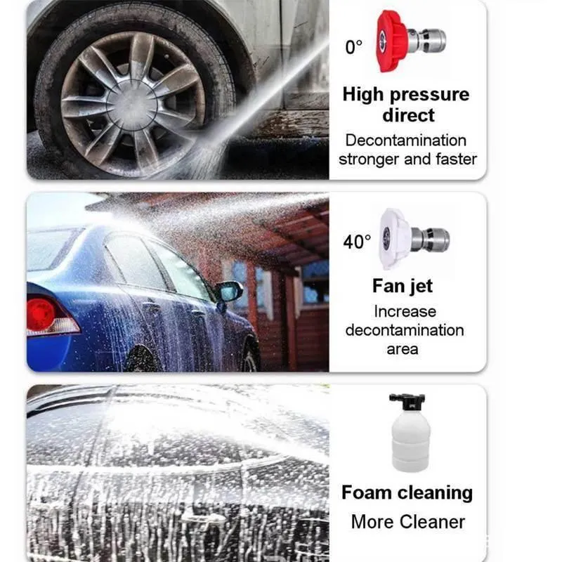 Cordless High Pressure Electric Car Washer Gun