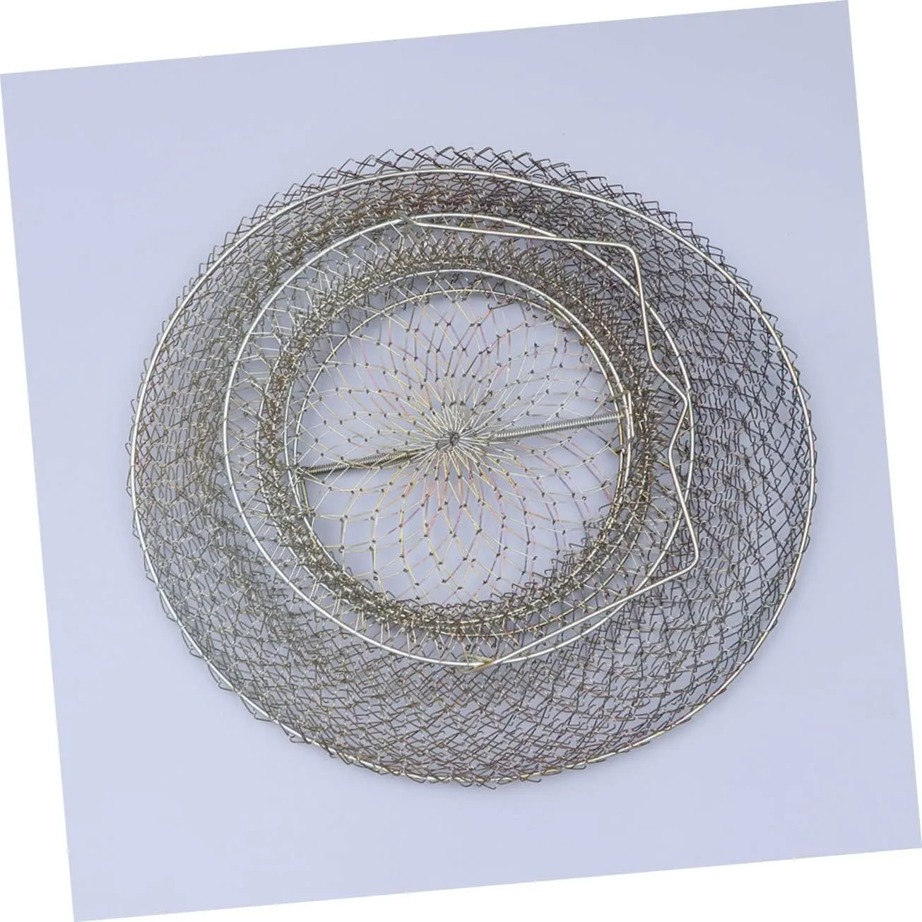 Crab Foldable Fishing Net Crawfish Net Lightweight Fishing Net Easy Storage Fishing Net Fishnets Folding