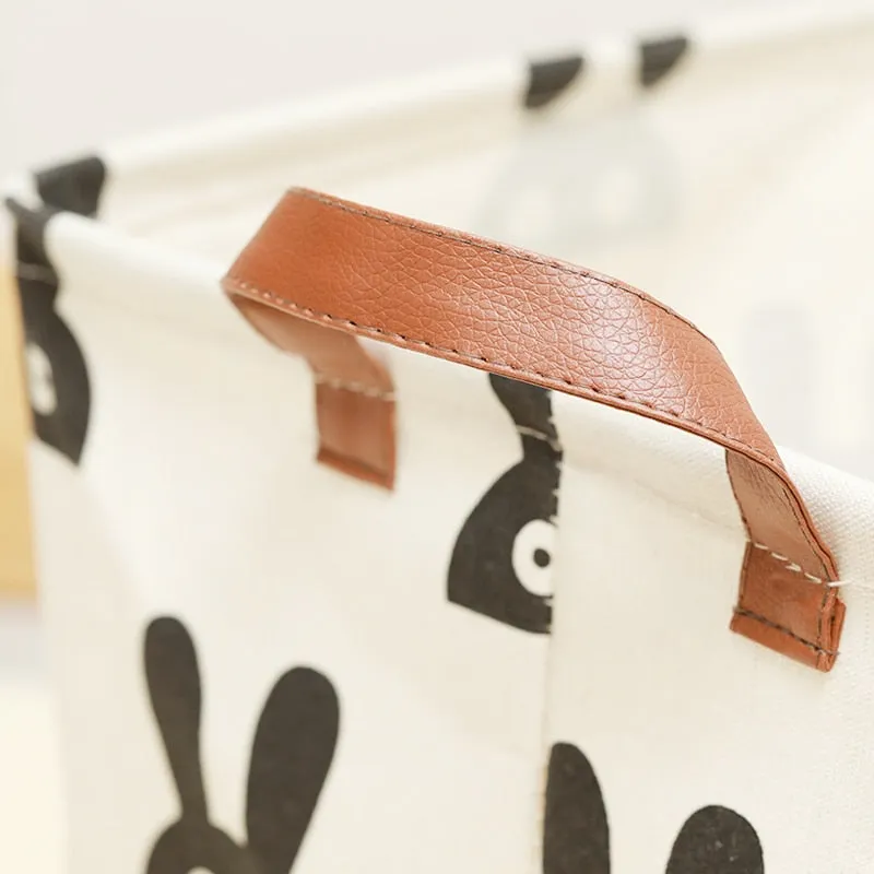 Cube Folding Basket For Storage and Laundry