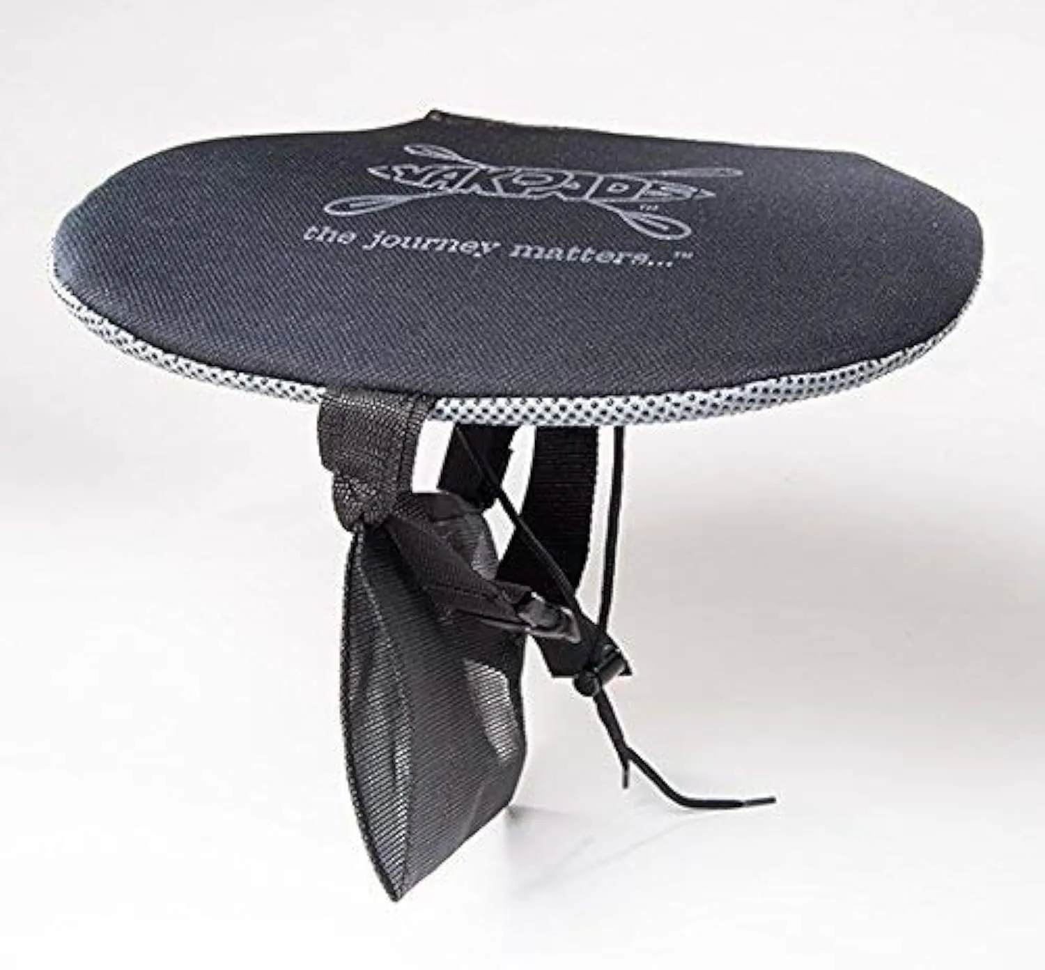 Cushioned Seat Pad, Gel Seat Pad for Canoes with Water Bottle/Thermos Holder, Portable Seat Cushion for Outdoor Watersports and Recreation