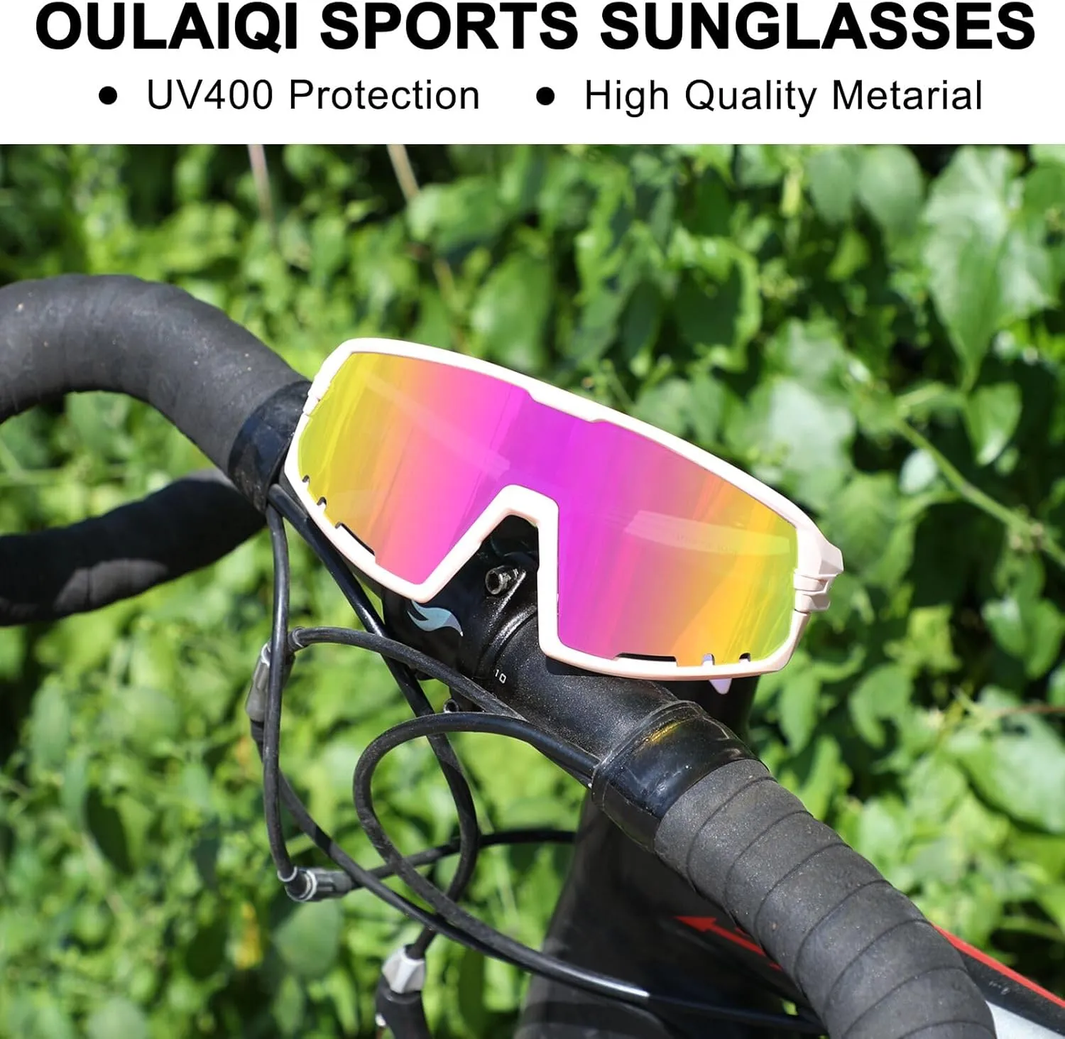 Cycling Glasses Baseball Sunglasses for Men Women UV400 Protection for Running Softball Volleyball Sports Sunglasses