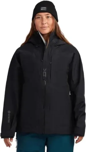 Dakine Women's Gore-Tex 3L Stoker Jacket (US, Alpha, X-Small, Regular, Regular, Black)